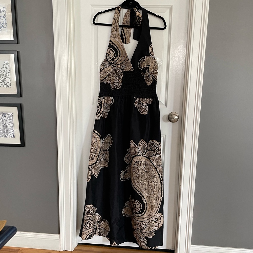 BCBG Silk maxi dress